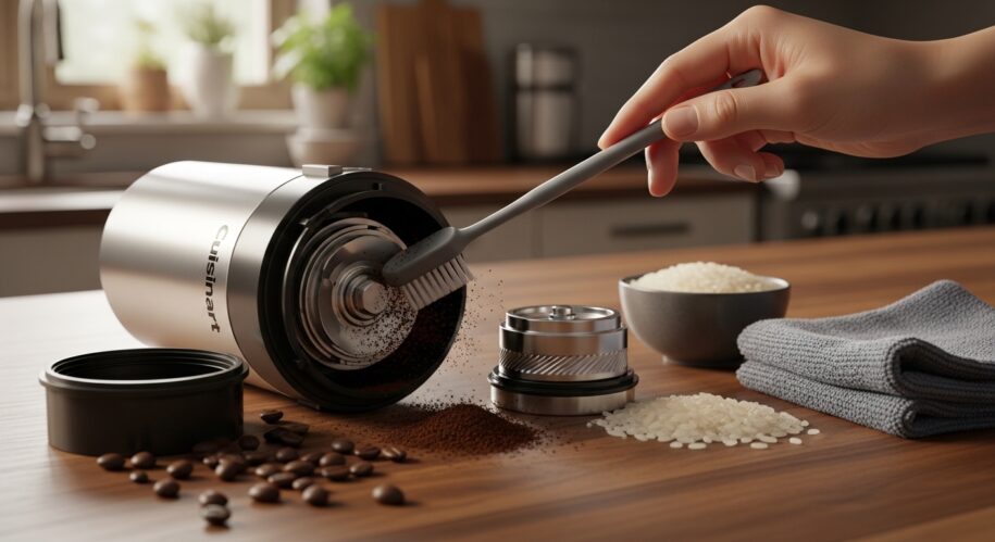 How to Clean Cuisinart Coffee Grinder (Without Losing Your Mind Over It)